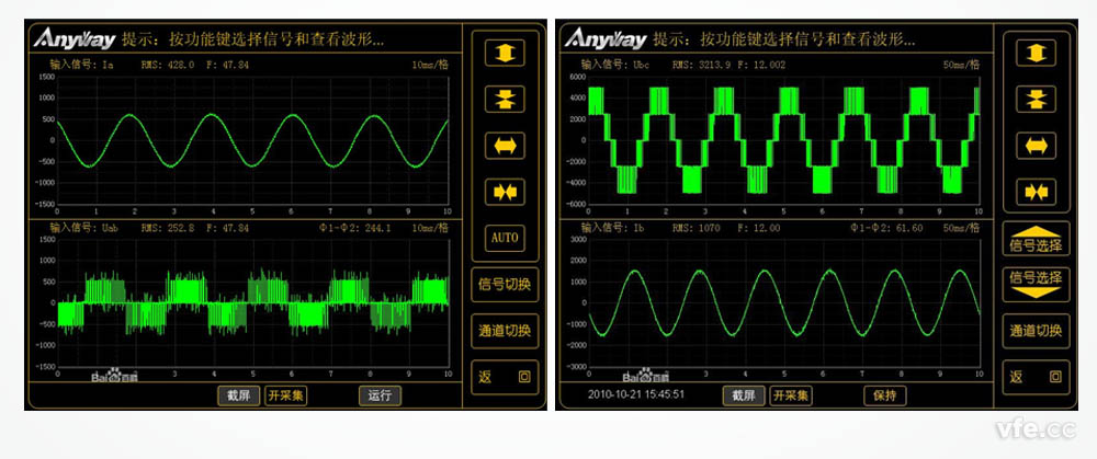 PWM波形、變頻器輸出波形