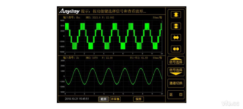 永磁風力發電機波形
