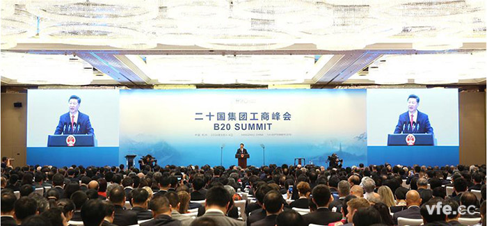2016 年G20峰會在杭州舉行，習近平主席主持開幕式