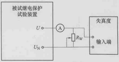 交流電壓總諧波畸變率測(cè)量接線圖