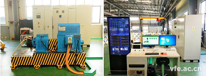 貴州航天林泉電機有限公司電動汽車輪邊電機測試系統現場圖片